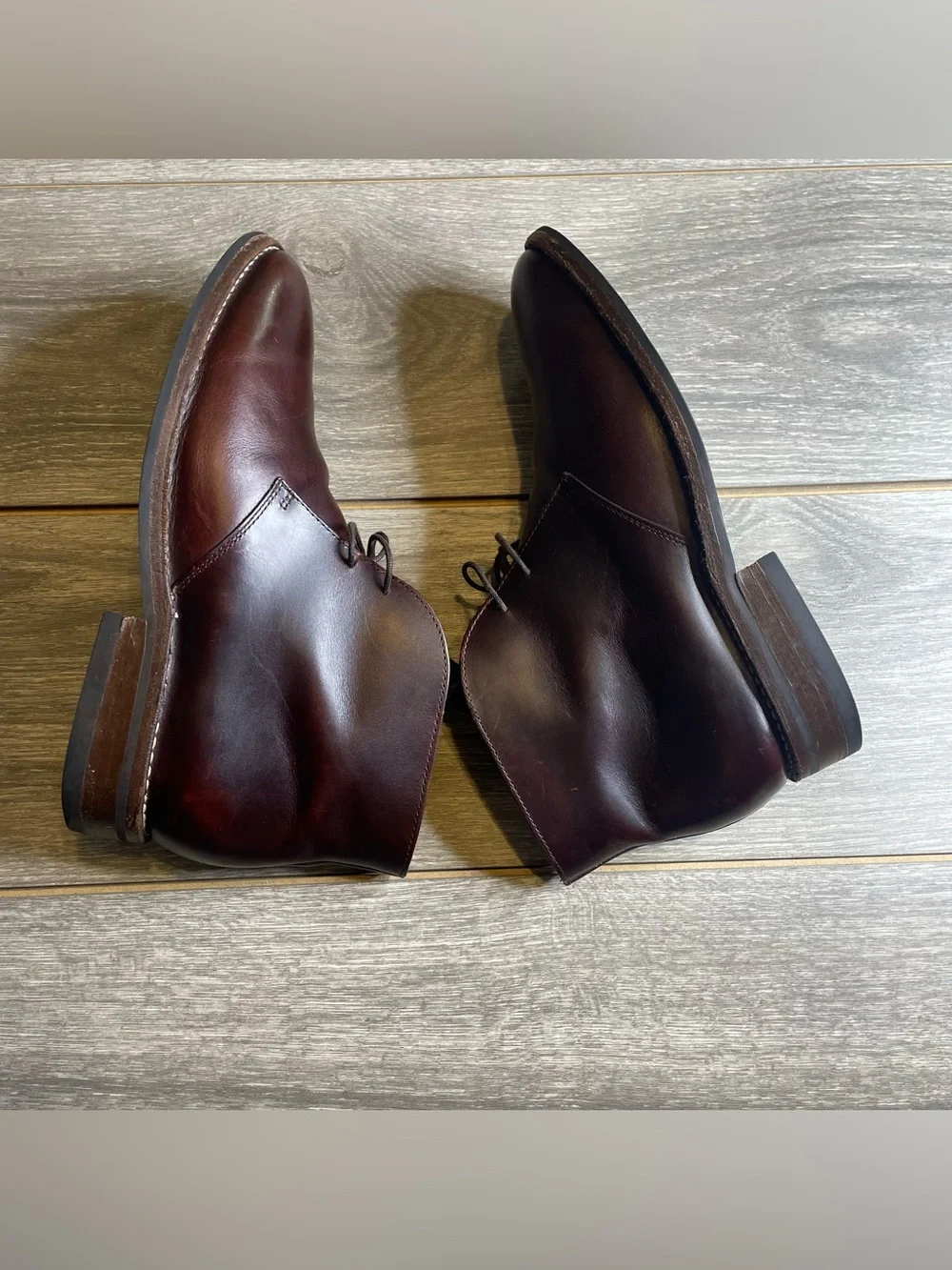 Thursday Boot Co. Everyday CHUKKA  Leather Boots Shoes Dark Brown Men’s Sz 8.5